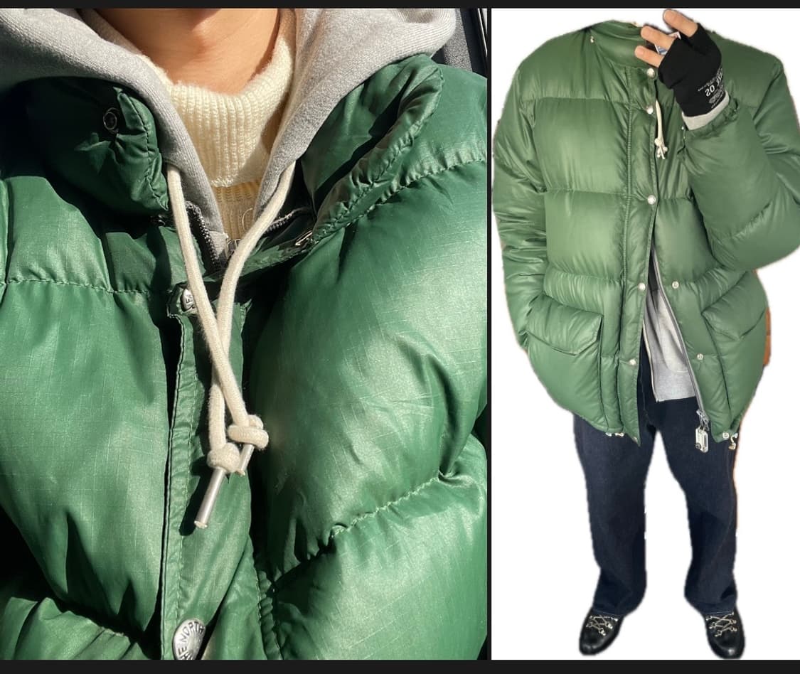 빈티지 노스페이스 시에라파카 립스탑 포레스트 M 상품이미지10