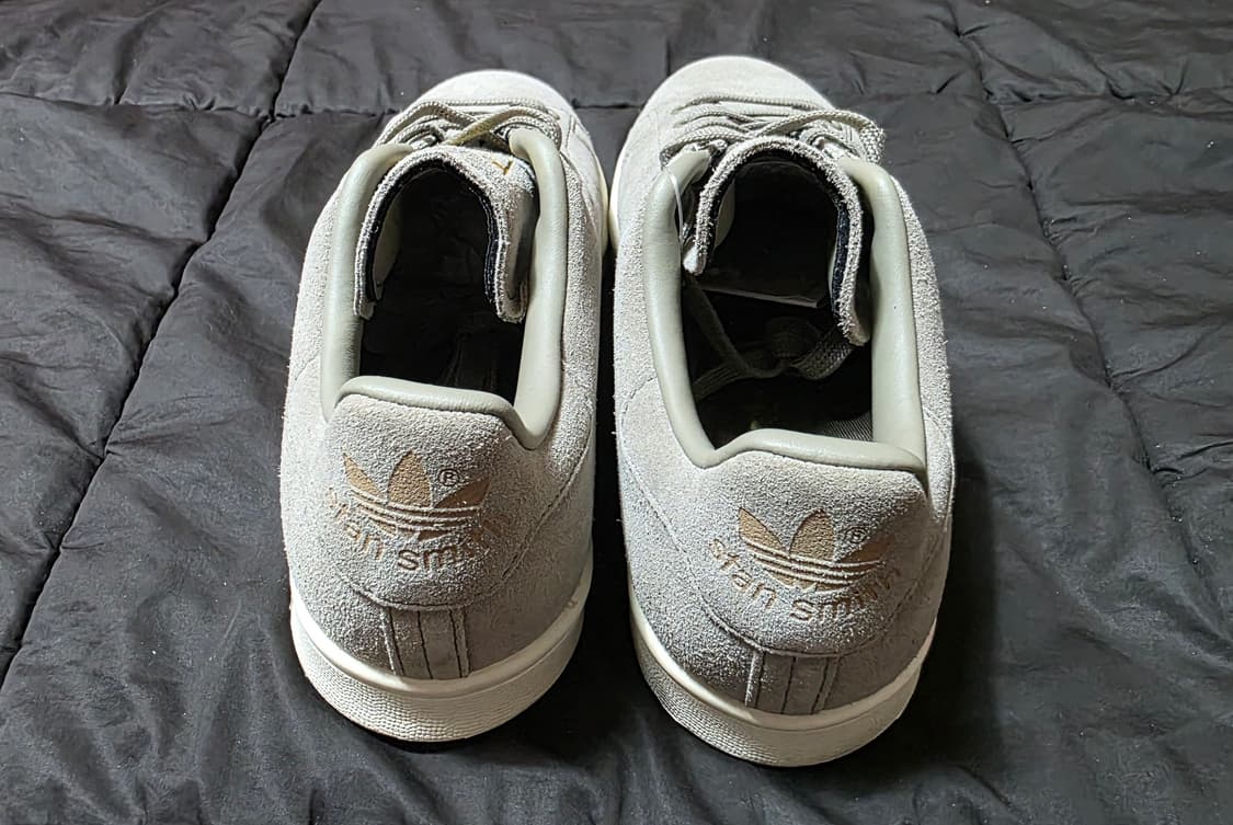 [새상품]아디다스 스탠스미스 프리미엄 스웨이드 그레이 245 BB0038 상품이미지7