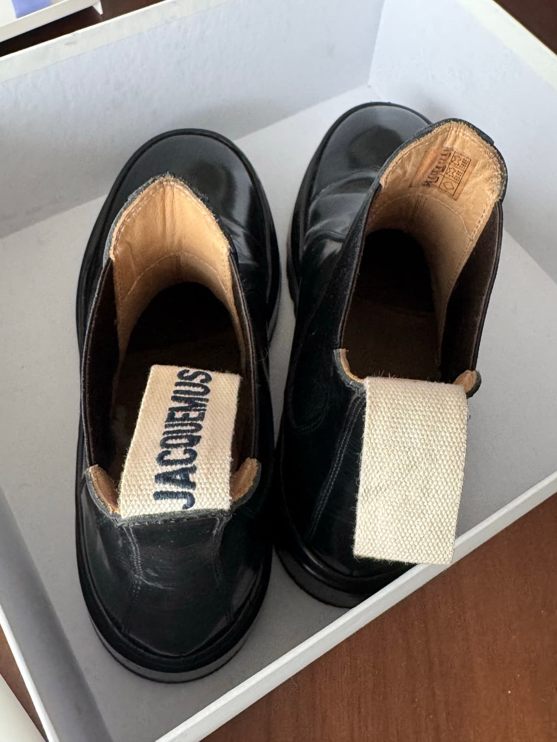 [정품/IT 42] 자크뮈스(Jacquemus) 첼시부츠 - 실착 2회  상품이미지6