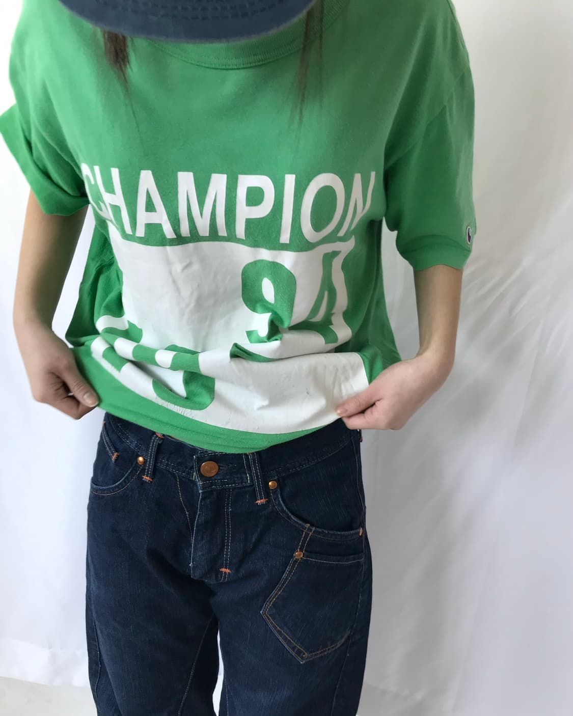 챔피온 그린 94 티셔츠  상품이미지1