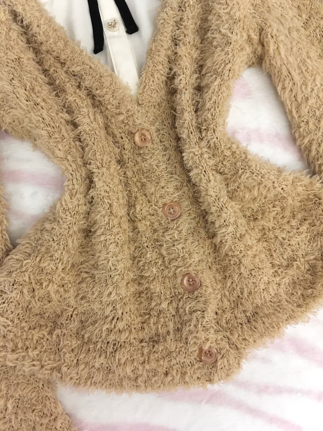 Penderie 라떼갸루 퍼 레이어드 로걀탑 포멀 상품이미지4