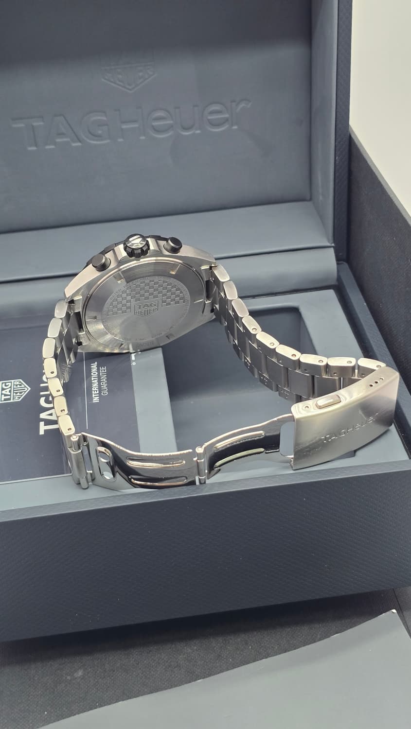 태그호이어 포뮬러1 크로노 블랙 21년 5월 쿼츠 시계 상품이미지8