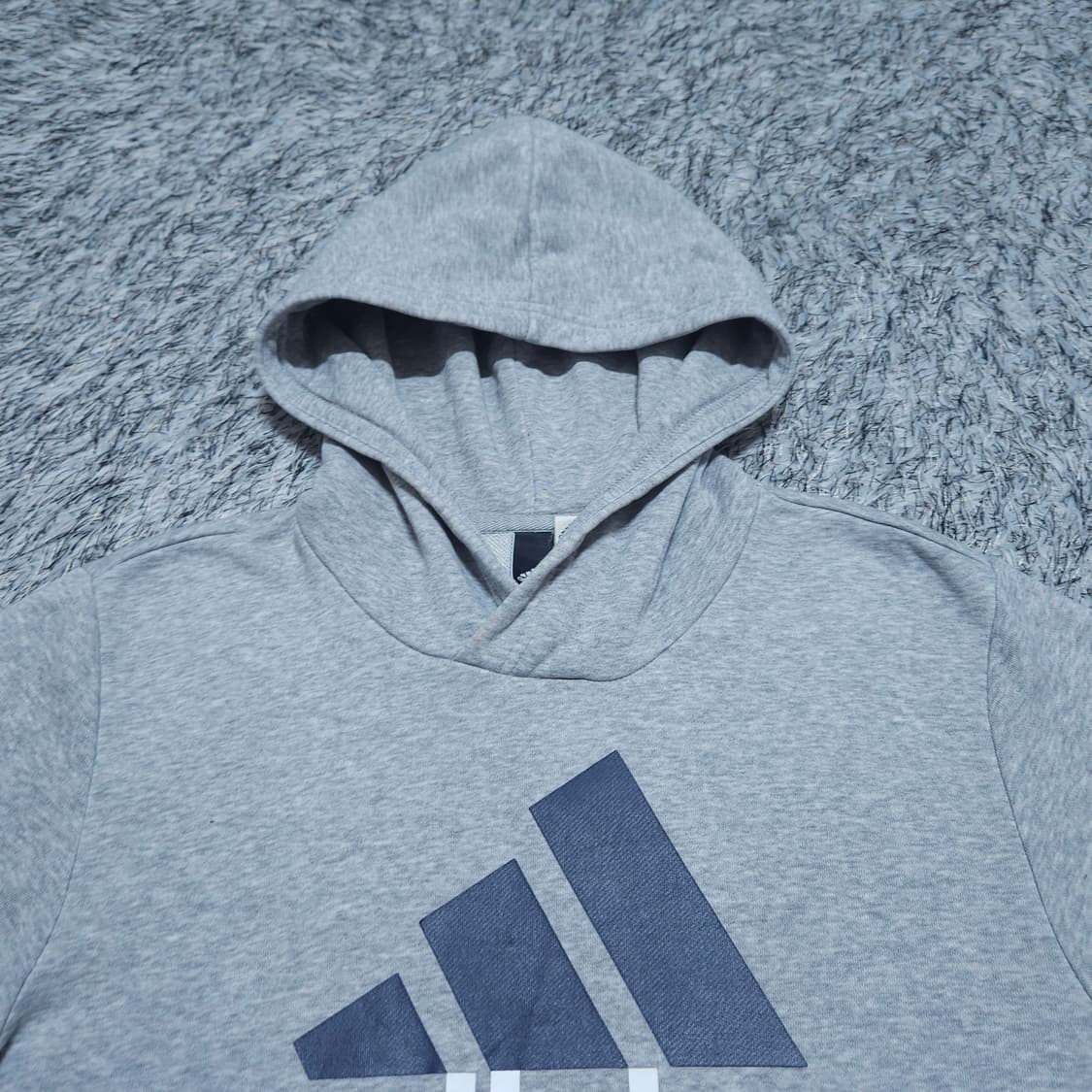아디다스)100 남자 풀오버 후드티셔츠 / 왕눈이샵 상품이미지3