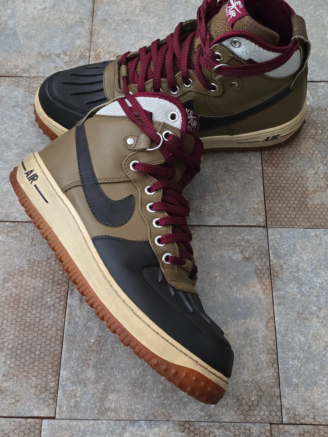 (280)나이키 에어포스 1 덕부츠 엄버  상품이미지7