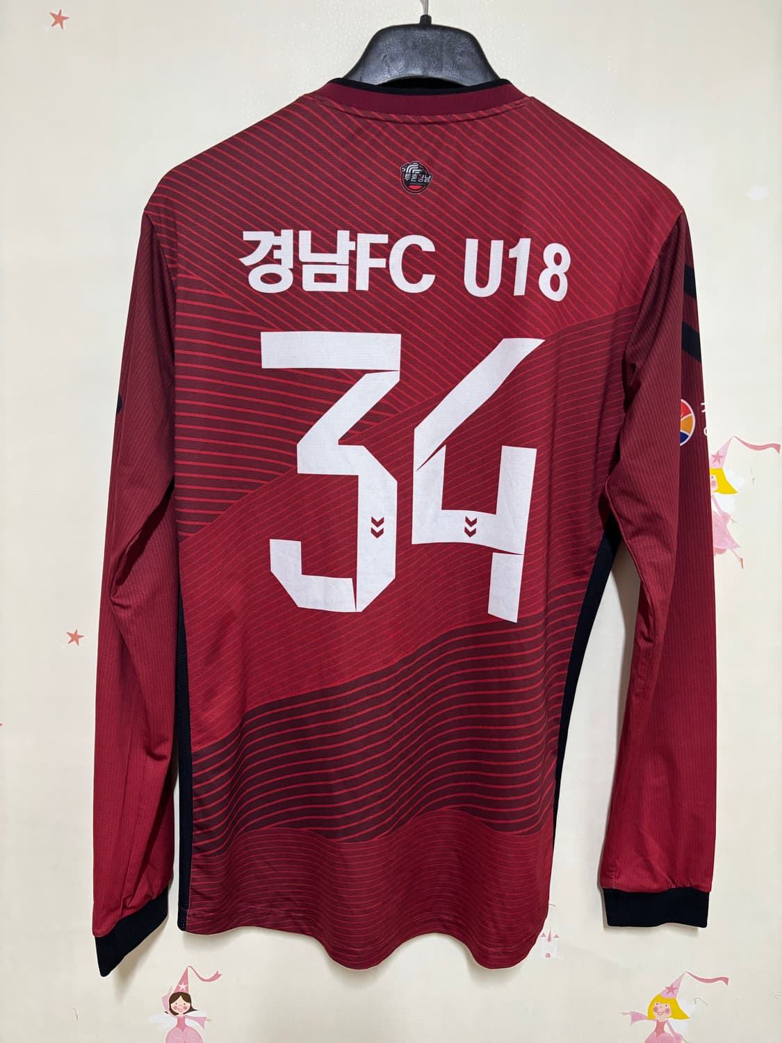 험멜 경남FC 긴팔 유니폼 상품이미지4