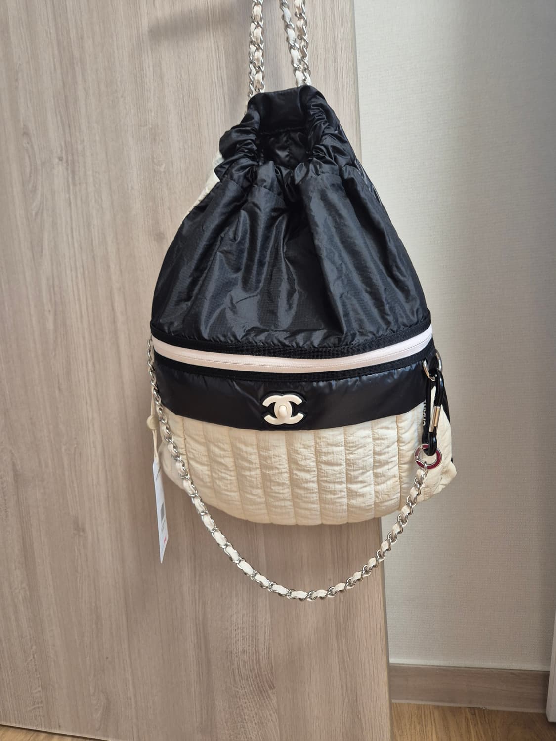 정품)샤넬 제니 나일론 백팩 상품이미지1