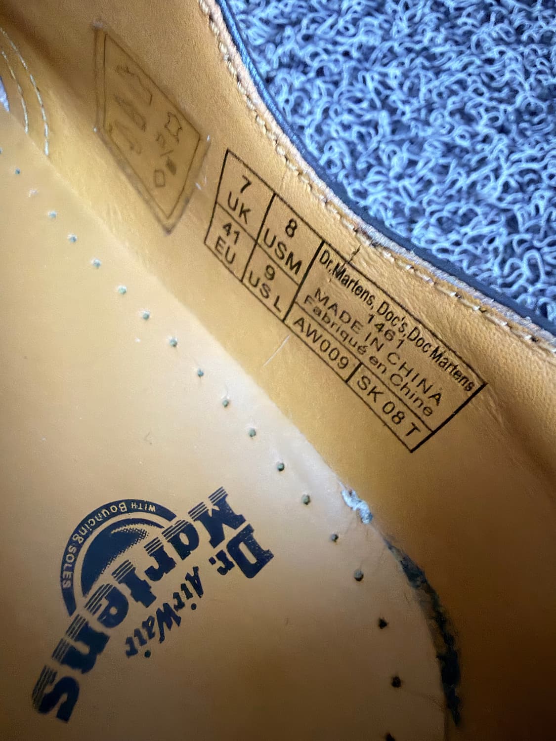 닥터마틴 1461 블랙 260mm 상품이미지4