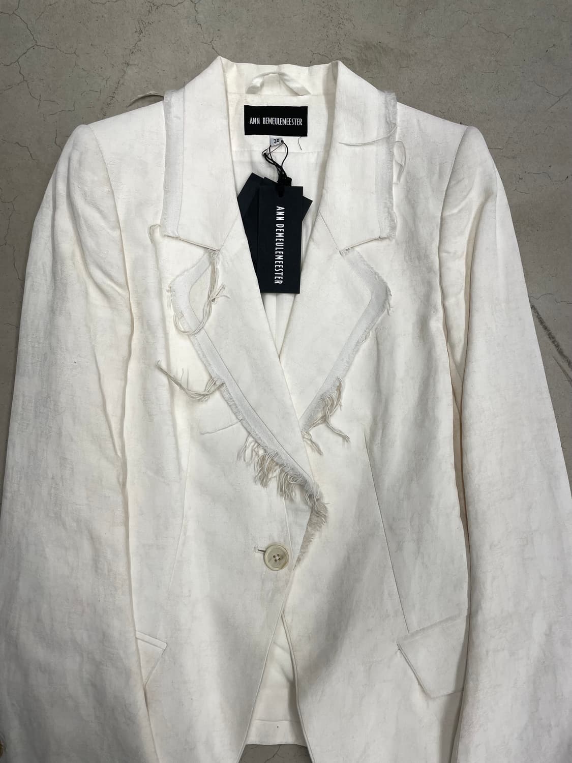 Ann demeulemeester SS17 Floral jacquard  상품이미지3