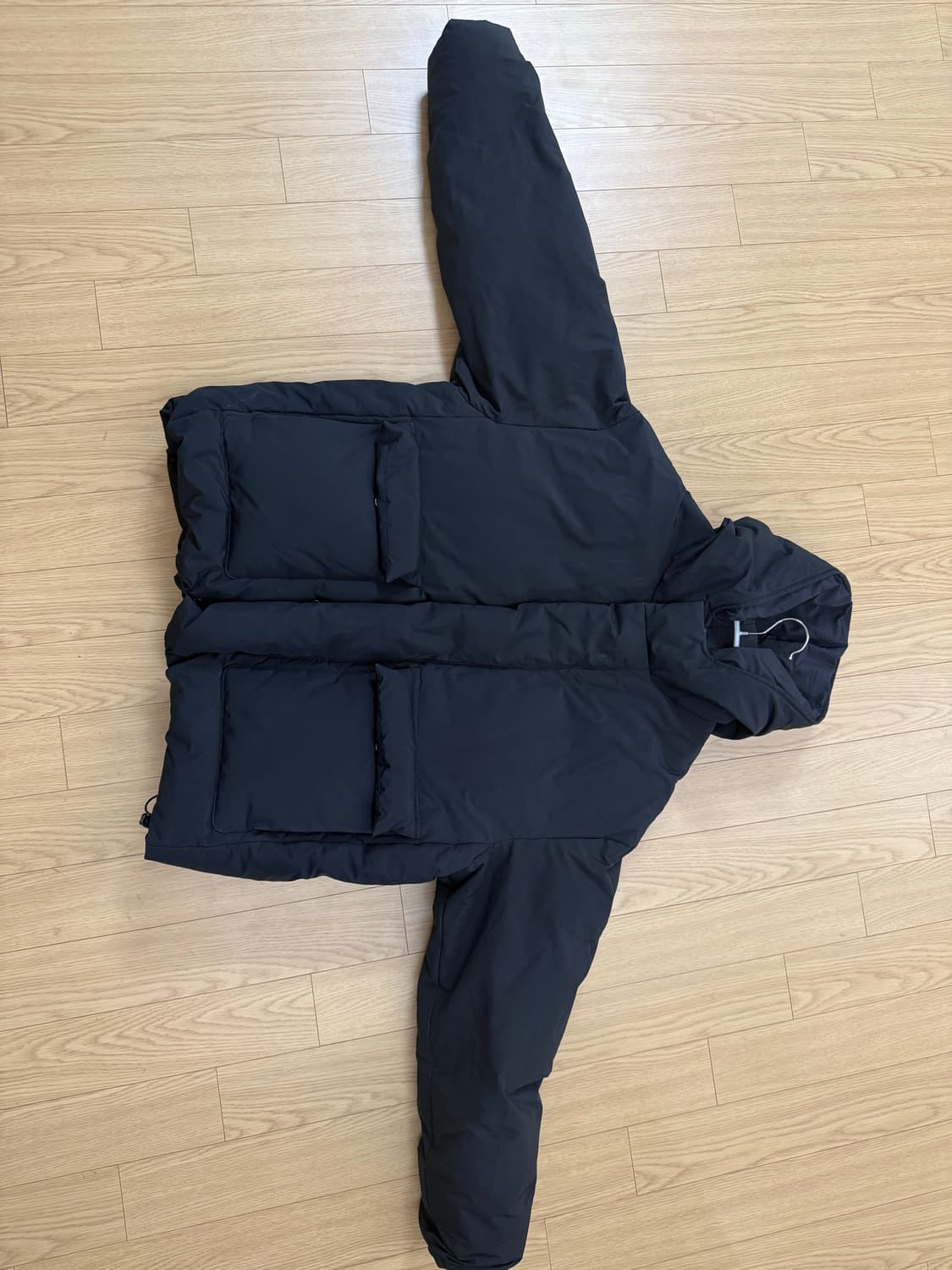 어나더오피스 2nd goosedown parka(Almost Black) 상품이미지2