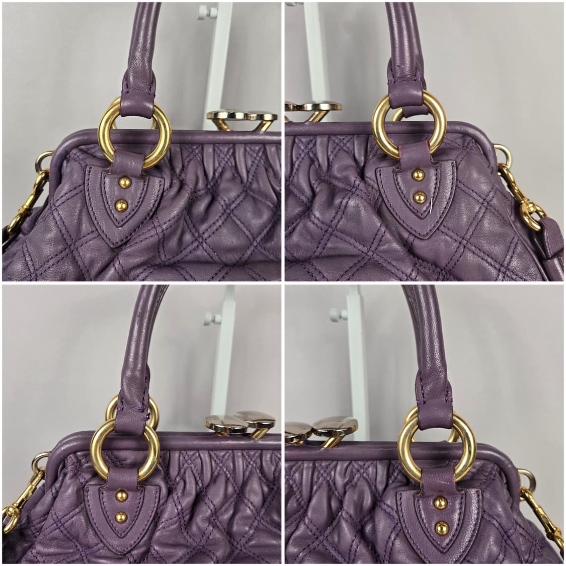 마크제이콥스 스탐백 라지 램스킨 퀼팅 체인백 가방 정품 스탐 상품이미지4