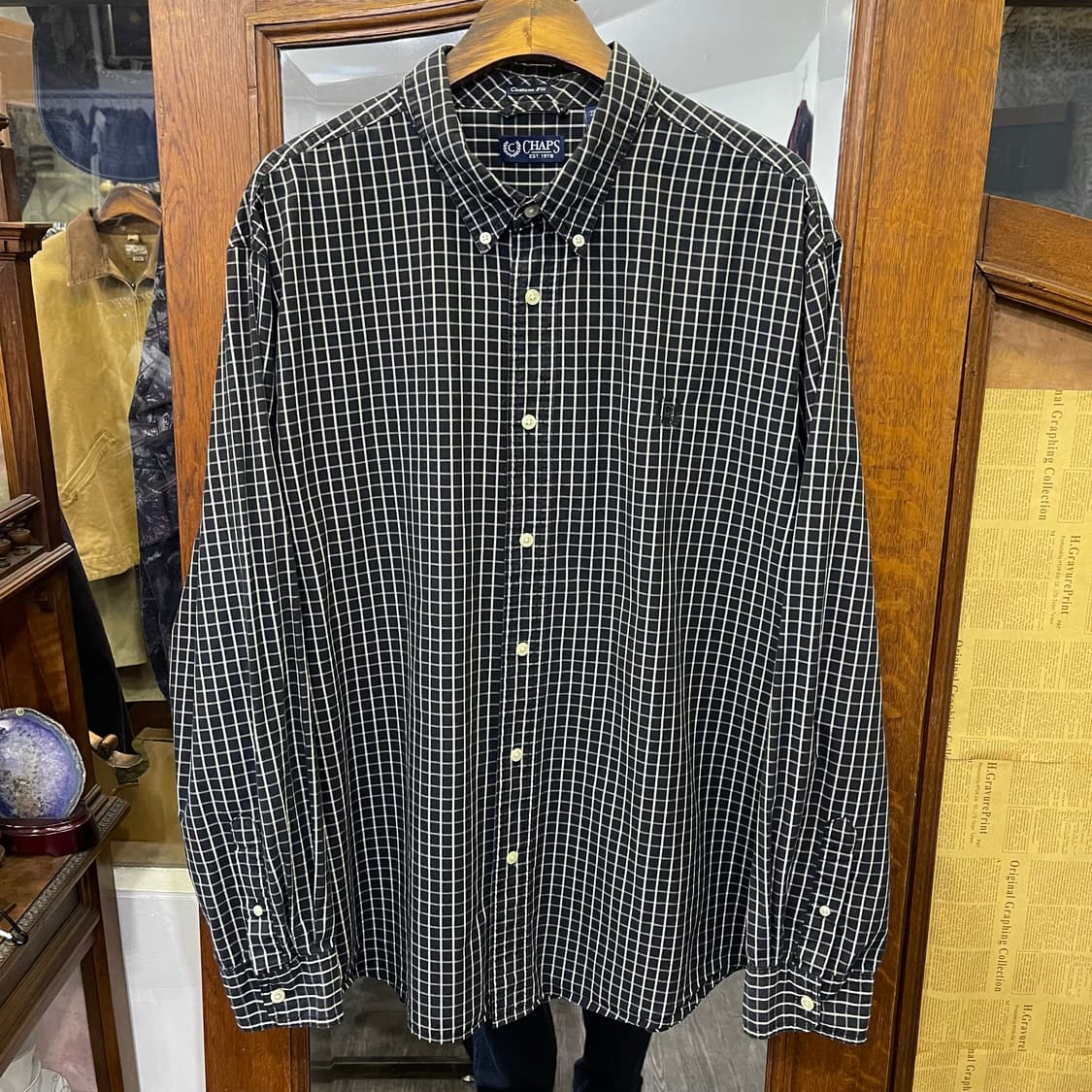 챕스 고방체크 셔츠 상품이미지1