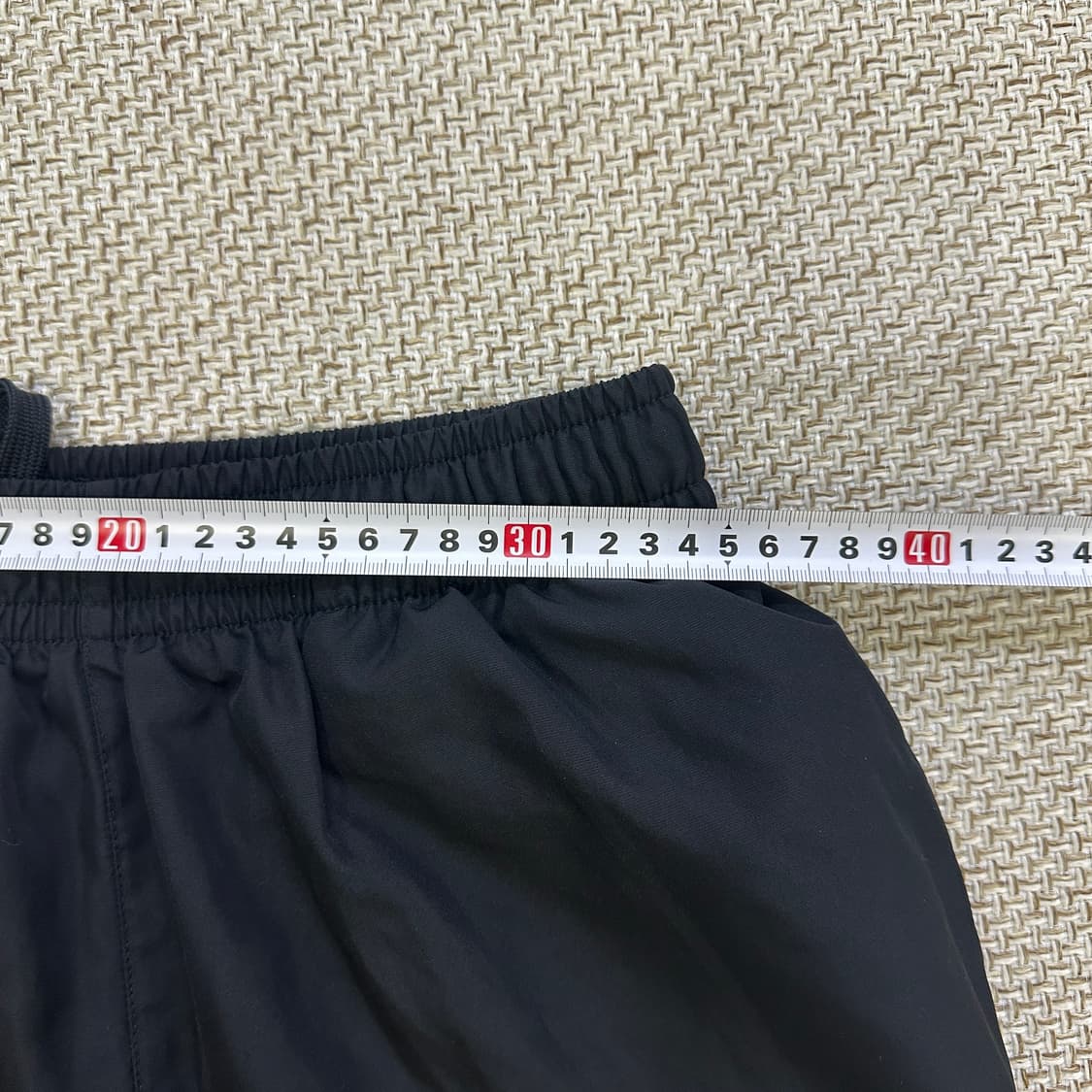 S 나이키 블랙 나일론 트랙 팬츠 0421D 상품이미지8