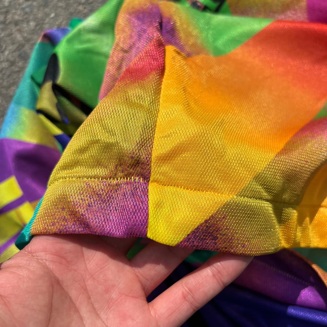 80‘s 아디다스 레인보우 롱 슬리브 상품이미지4