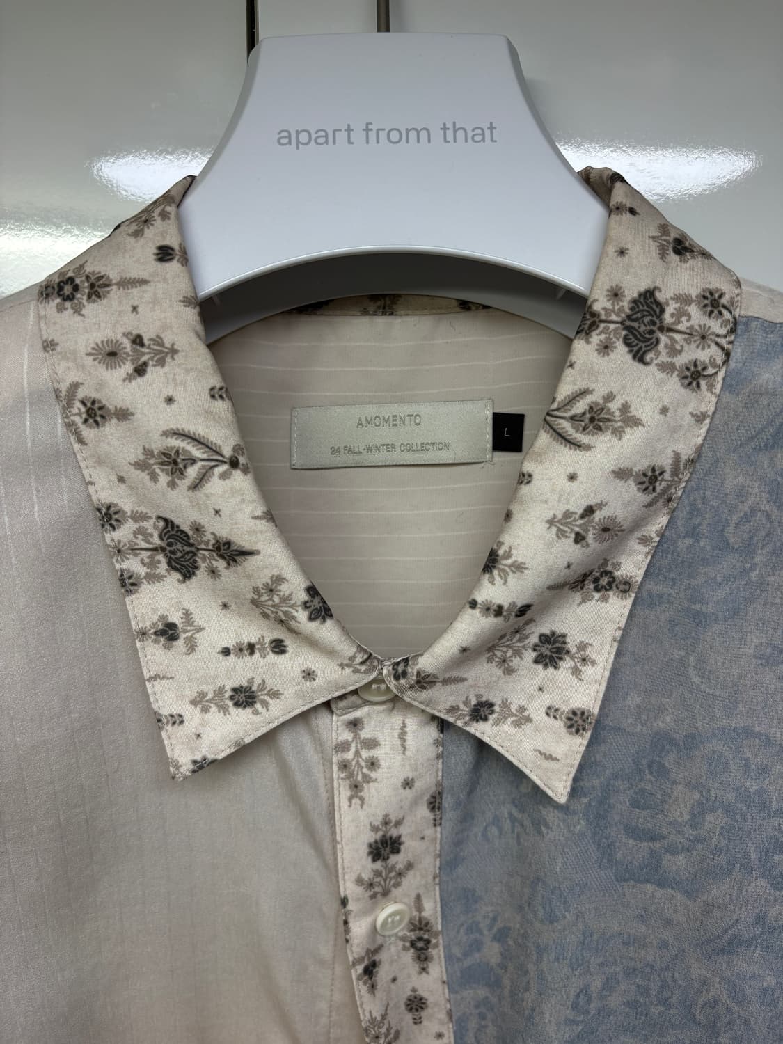 아모멘토 월페이퍼 셔츠 L 상품이미지4