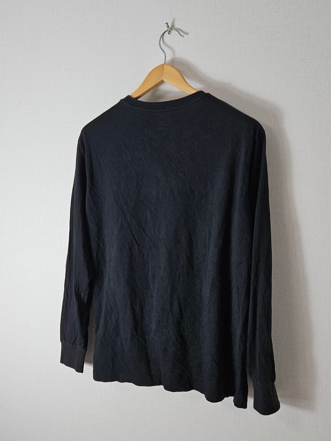 폴로 랄프로렌 신형 롱슬리브 긴팔티셔츠 코튼 블랙 L 상품이미지6