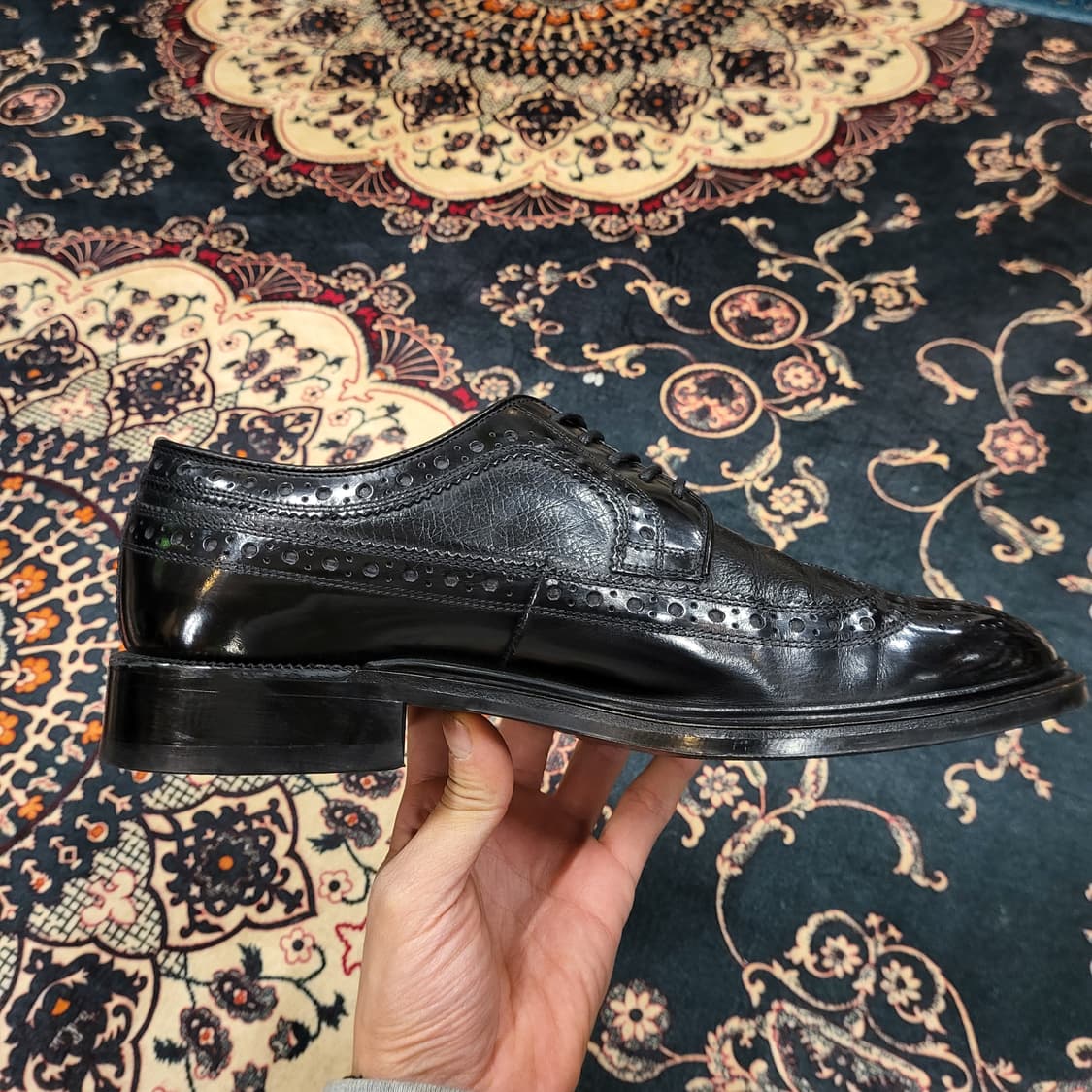 리갈 윙팁 구두 260m 상품이미지4