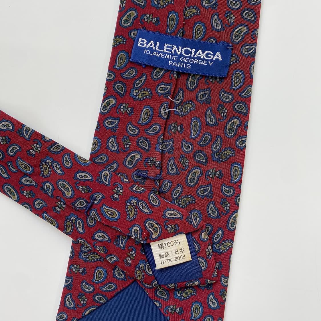 BALENCIAGA 발렌시아가 정품 명품 넥타이 상품이미지6