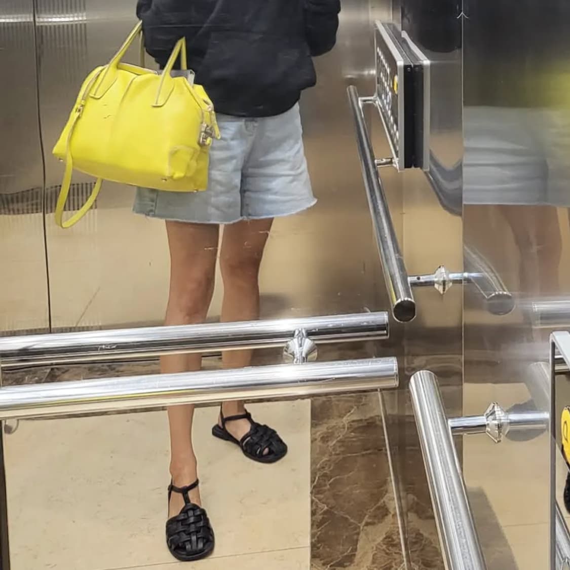 TOD'S 토즈 정품 디백 미듐 토트백 숄더백 투웨이 명품가방 2way백 상품이미지7