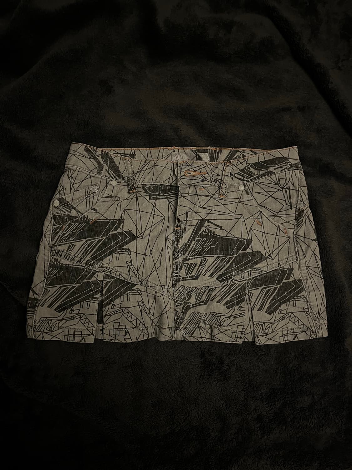 Vintage mini skirt 상품이미지1