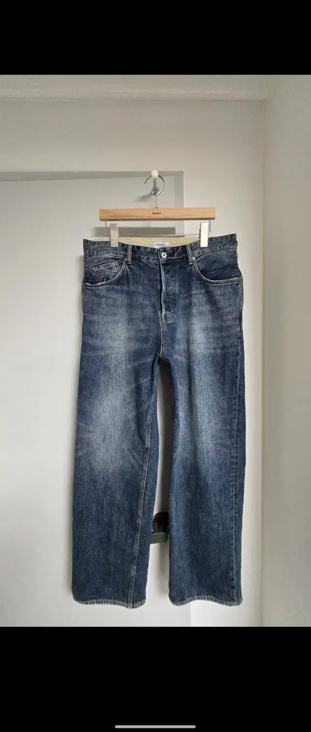 (2) 25fw 러프사이드 5p 데님 유즈드블루 상품이미지2