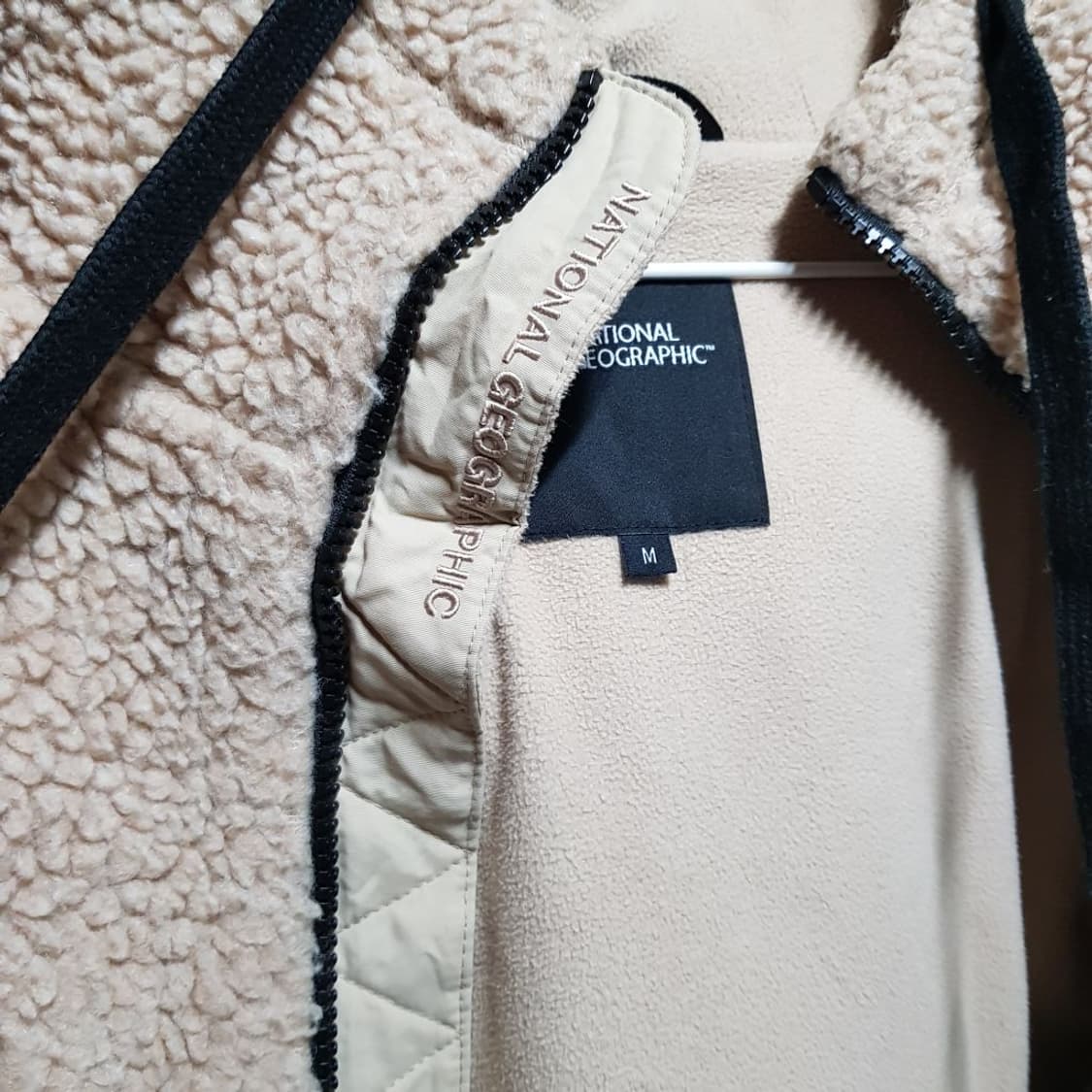 95-100 / 네셔널지오그래픽 /양털 뽀글이자켓/2용 상품이미지4