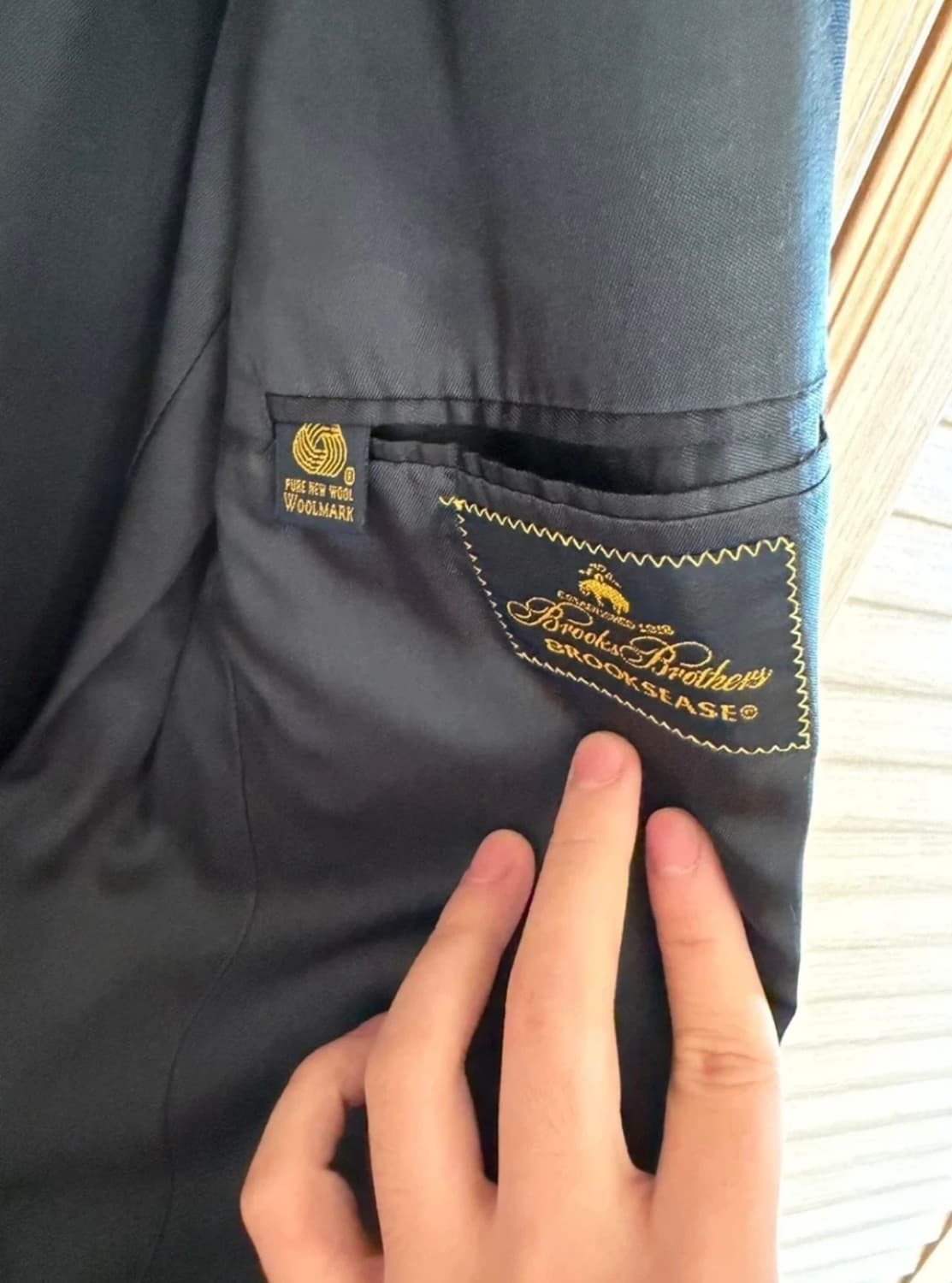 브룩스브라더스 금장 네이비 블레이저 상품이미지3