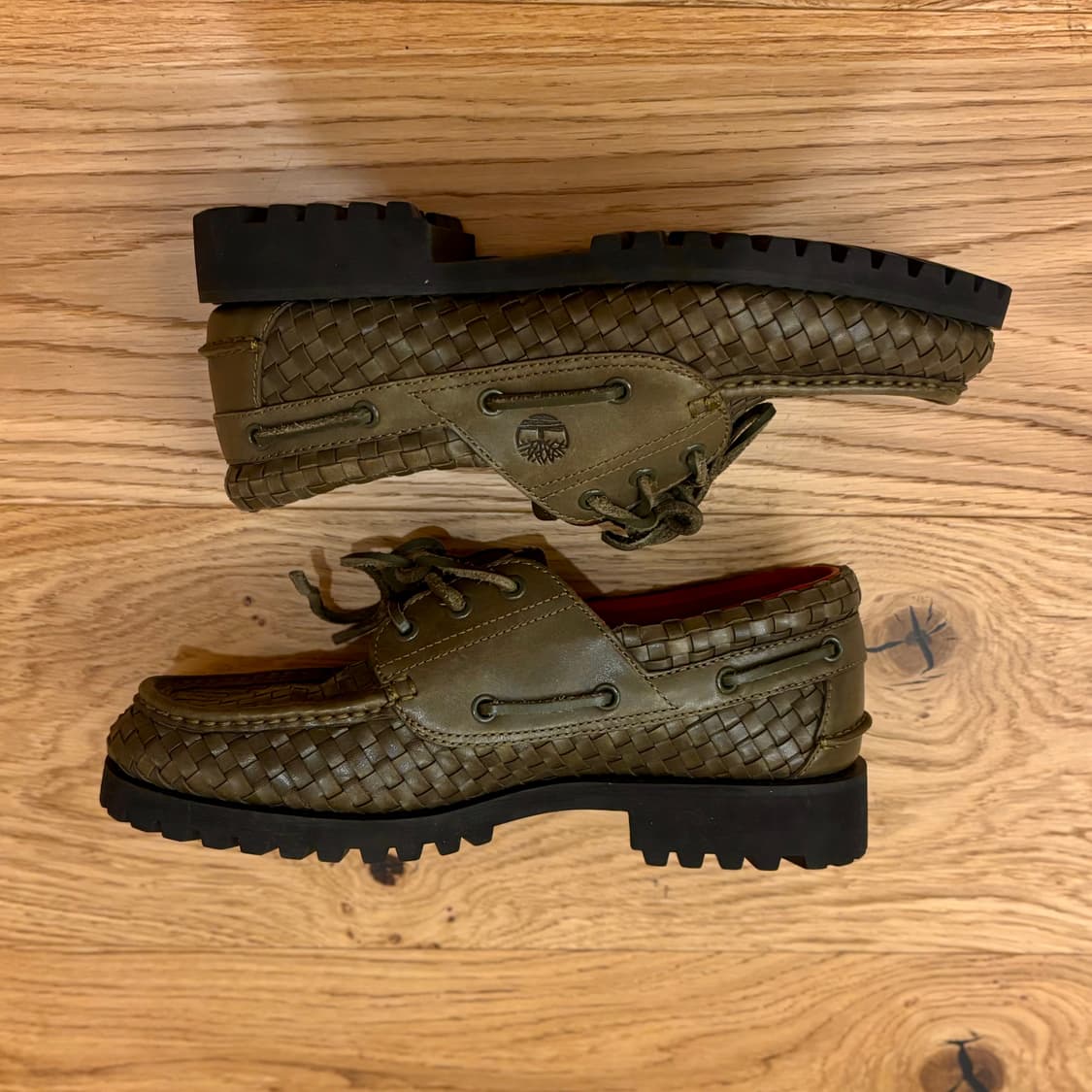 슈프림 x 팀버랜드 우븐레더슈즈 상품이미지1