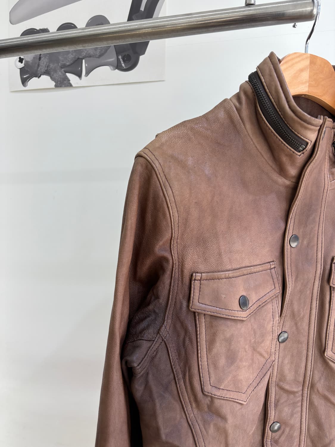 VINTAGE 레더자켓 상품이미지3