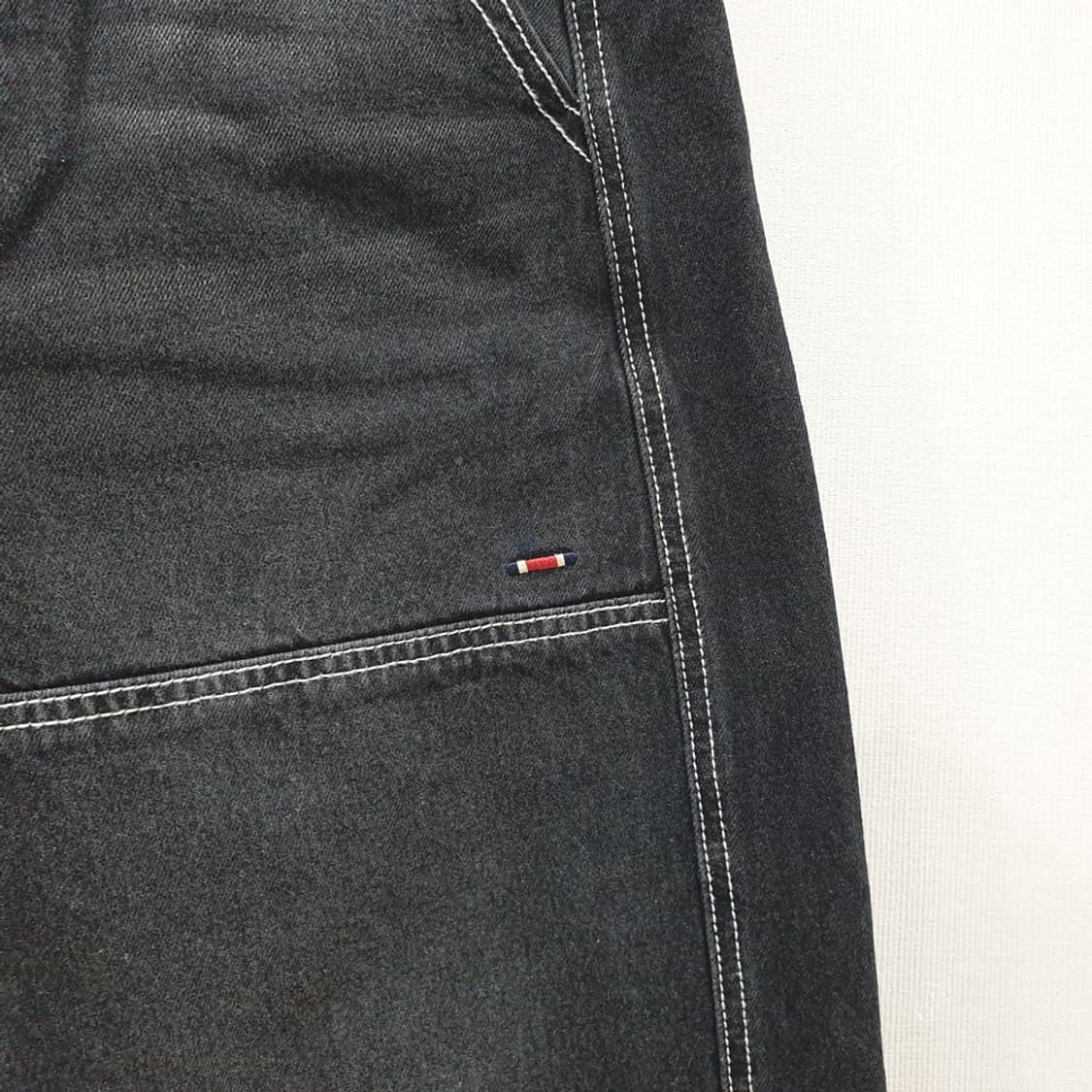 로맨틱크라운 와이드 데님 팬츠 청바지 S 상품이미지3