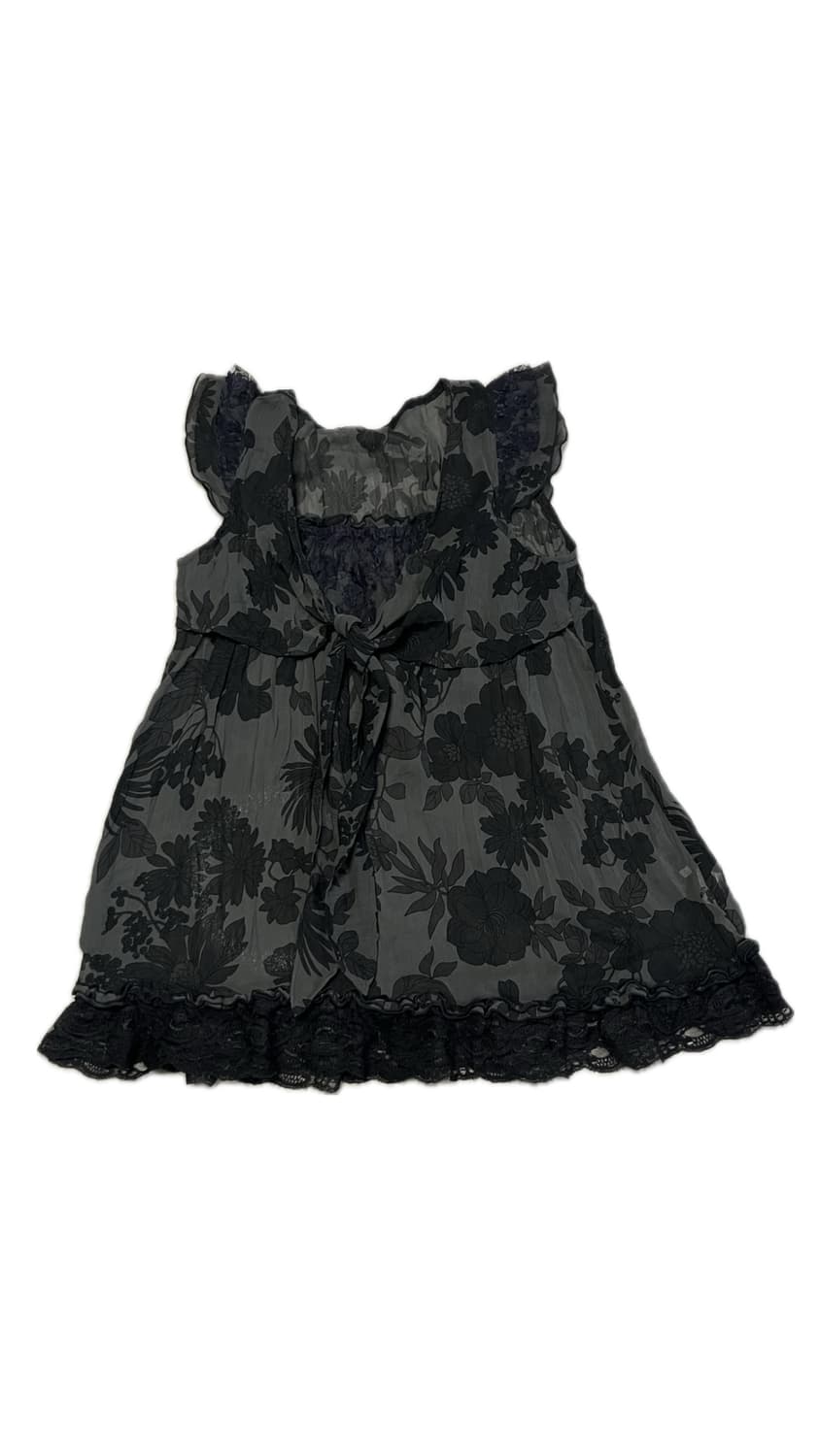 빈티지 Vintage floral sleeveless blouse 상품이미지1