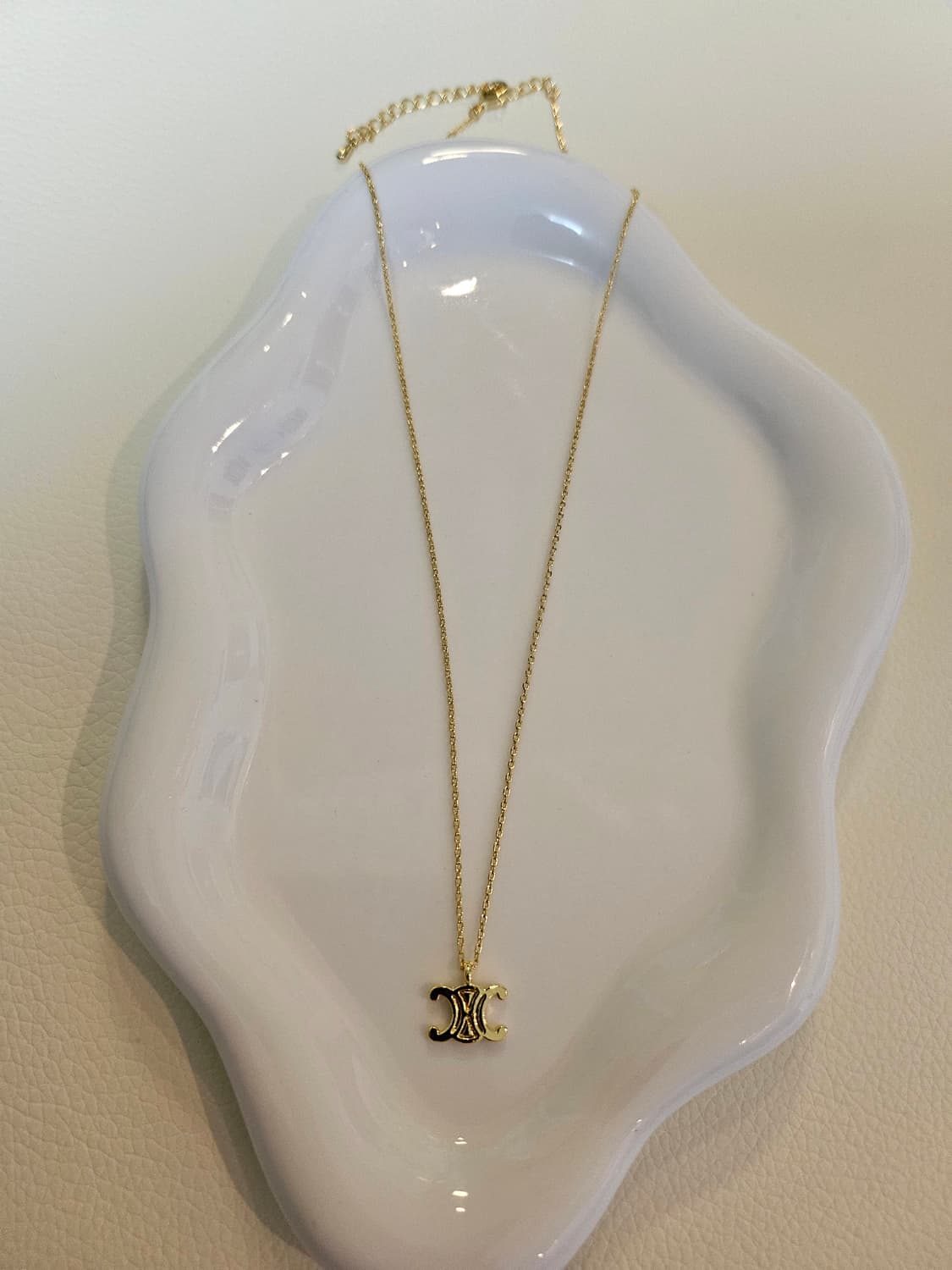 셀린느 업사이클링 금장 목걸이 상품이미지4