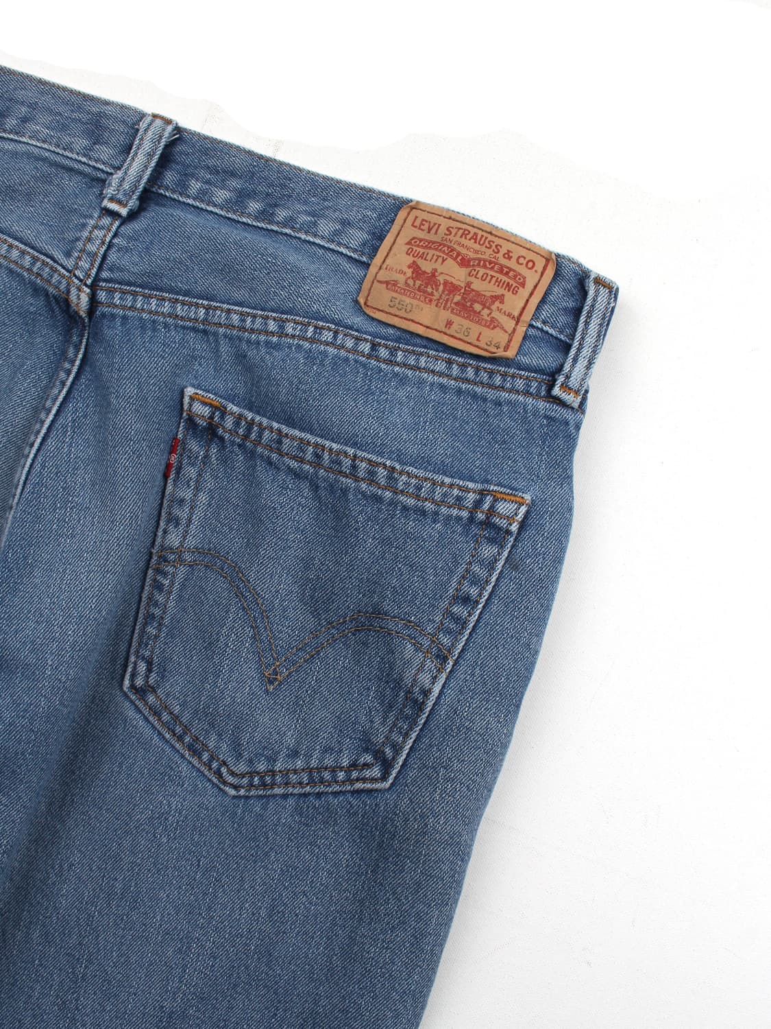 00s LEVI'S 550 Denim Pants (36) (#020) 상품이미지8