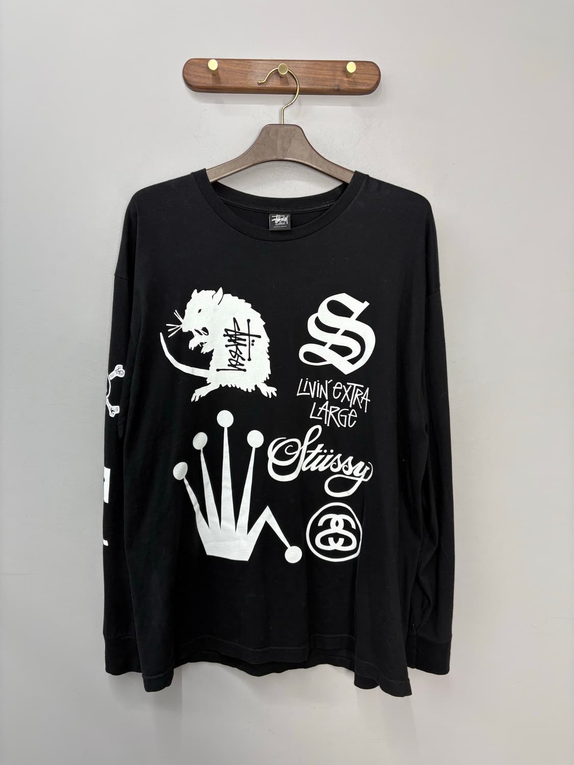 스투시 시그니처 프린팅 8볼 롱 슬리브 A3060 상품이미지2