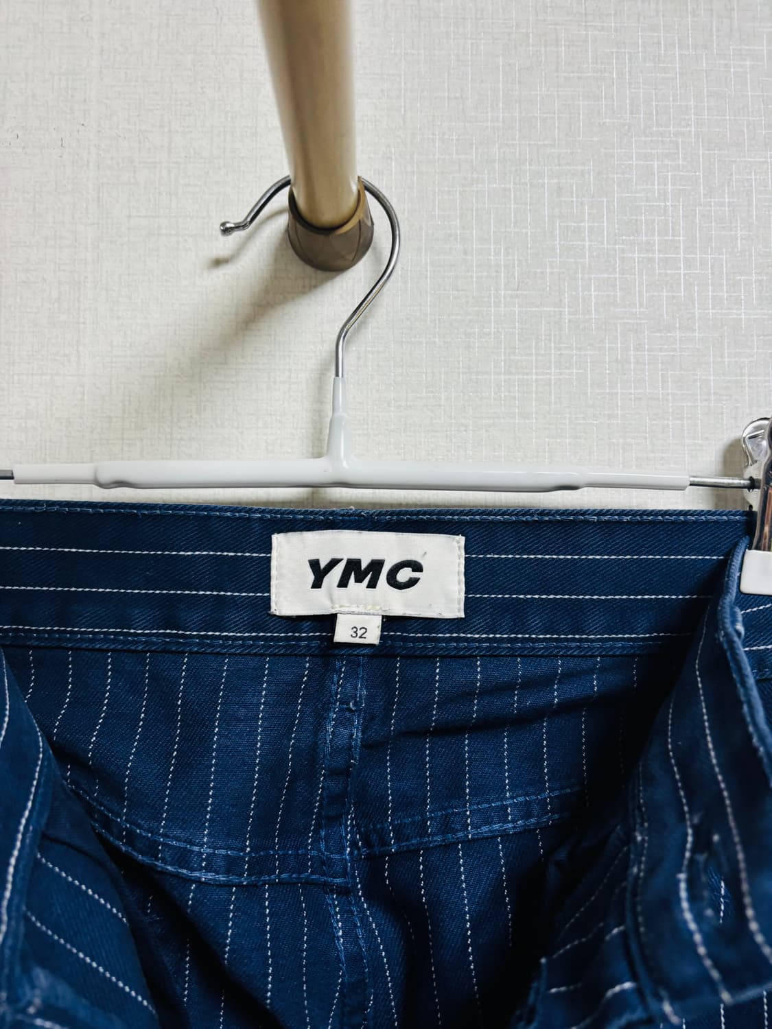YMC 핀스트라이프 코튼 팬츠 상품이미지3