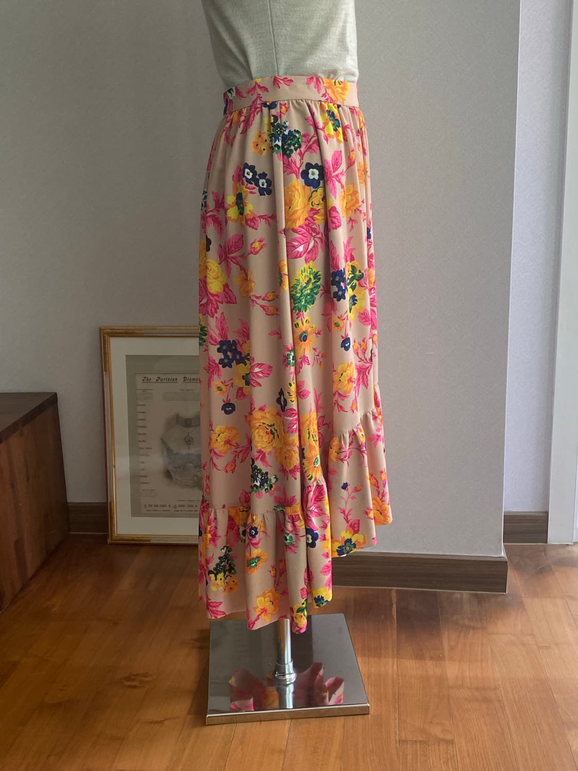 MSGM 플라워패턴 스커트(40) 상품이미지7