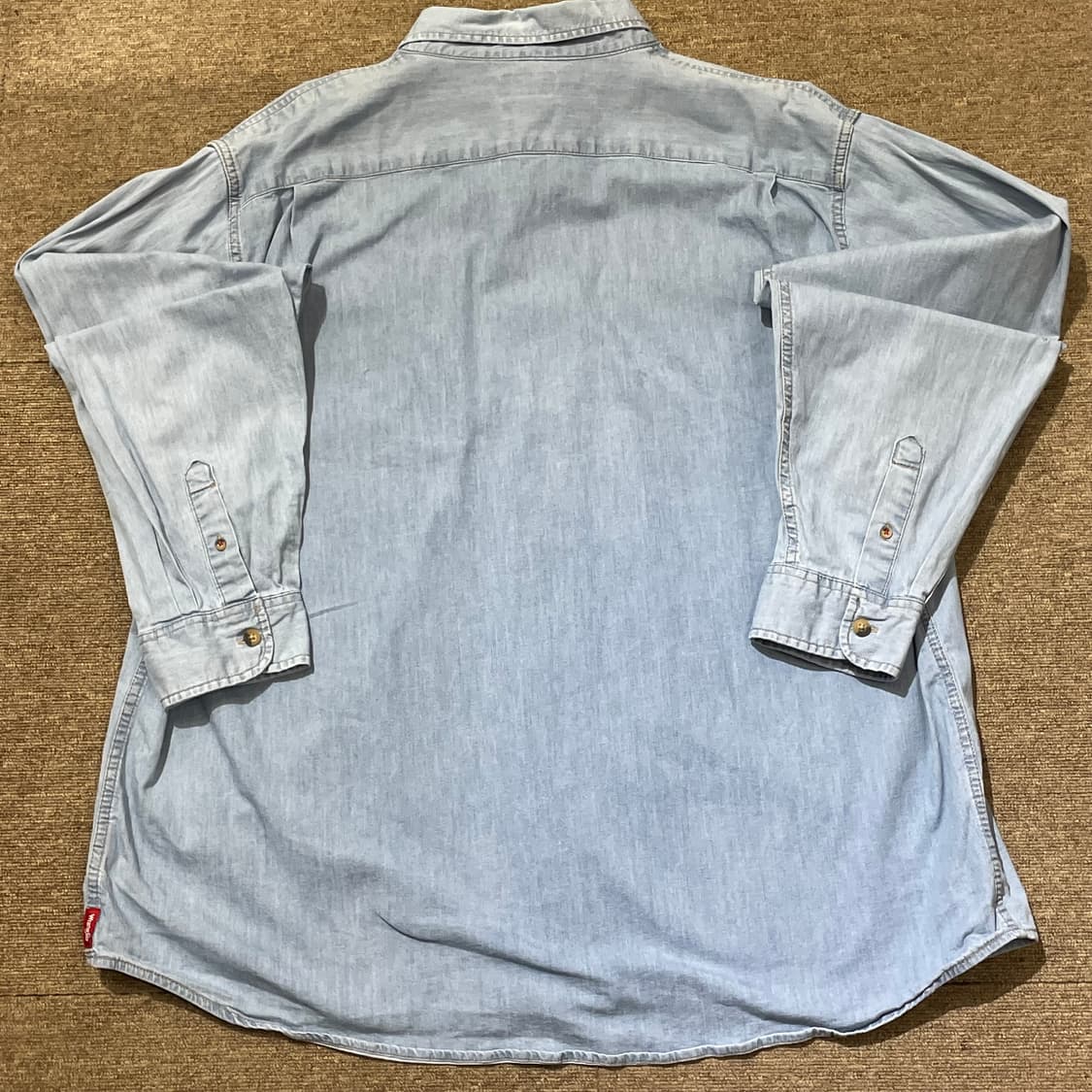 (3XL) Wrangler 랭글러 코튼 데님 셔츠 상품이미지5