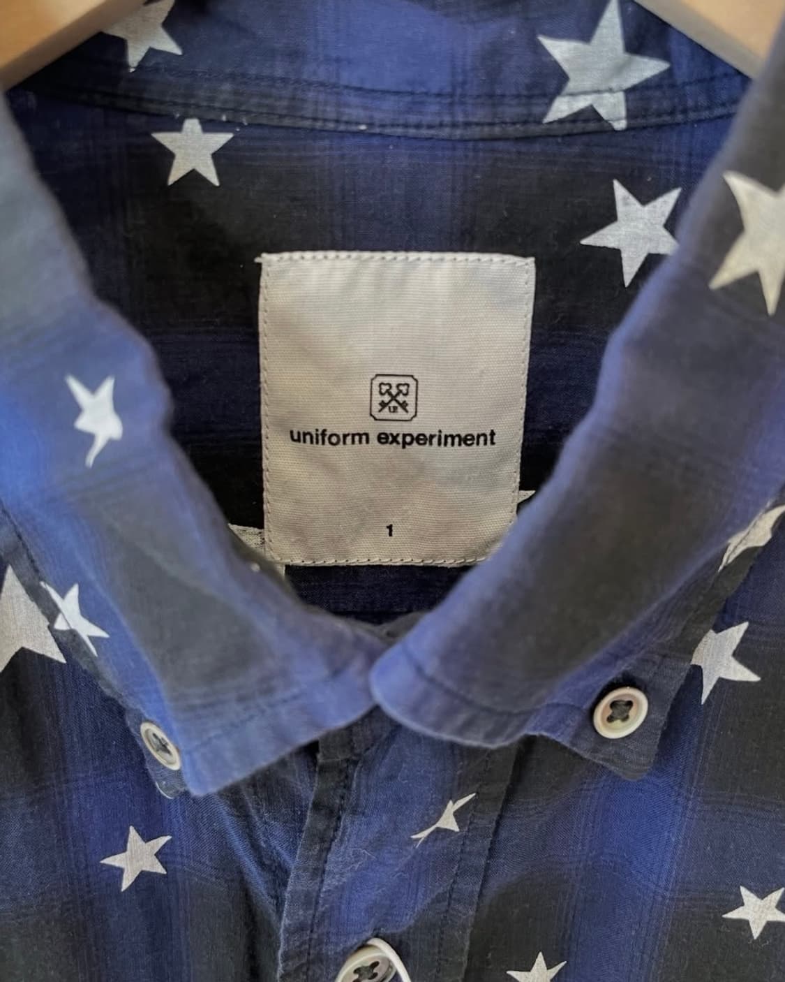 유니폼 익스페리먼크 옴브레 스타 셔츠 (1) 상품이미지2