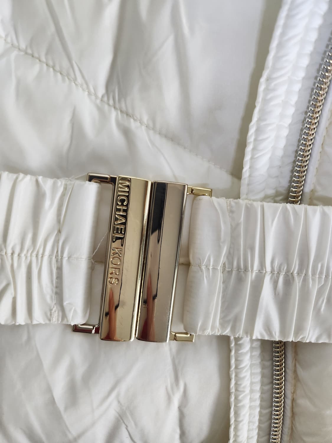 마이클코어스 토끼털벨트패딩 상품이미지2