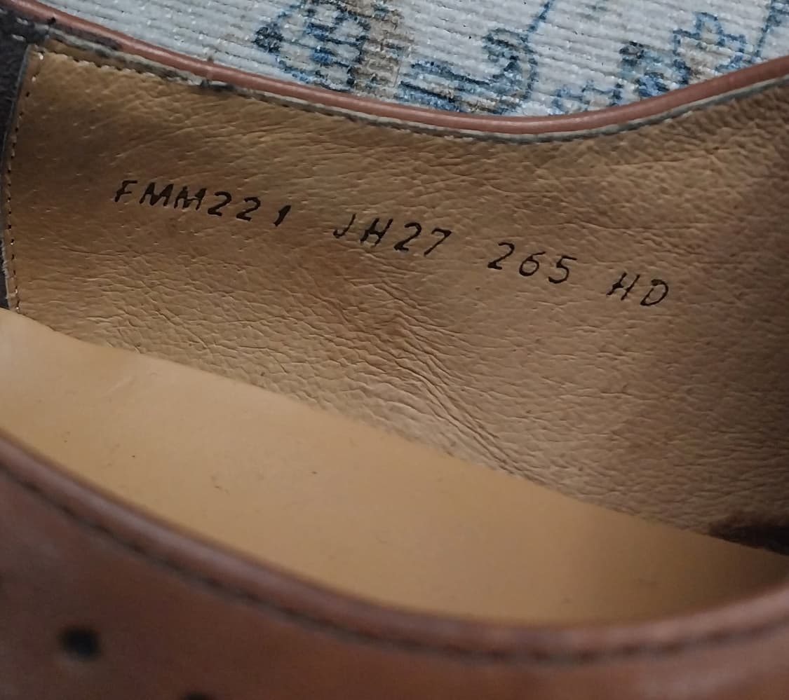 SODA 브라운 가죽 구두 265mm 상품이미지7