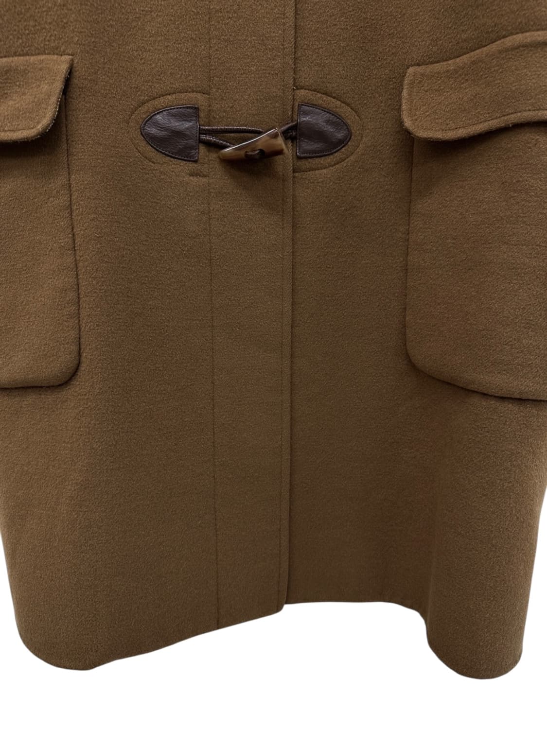 닥스 핸드메이드 울 더플코트 떡볶이코트 브라운 (L) 상품이미지4