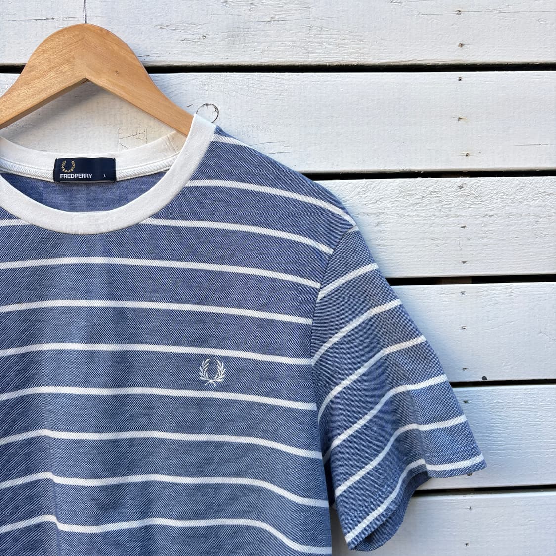Fred Perry 프레드페리 스트라이프 반팔 티셔츠 상품이미지4