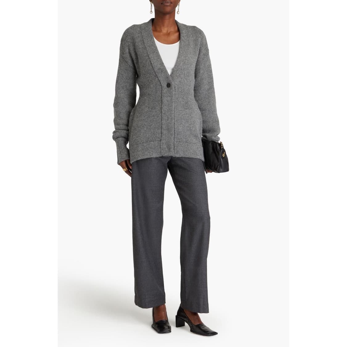 (매장판) 르셉템버 리브드 니트 가디건 상품이미지3