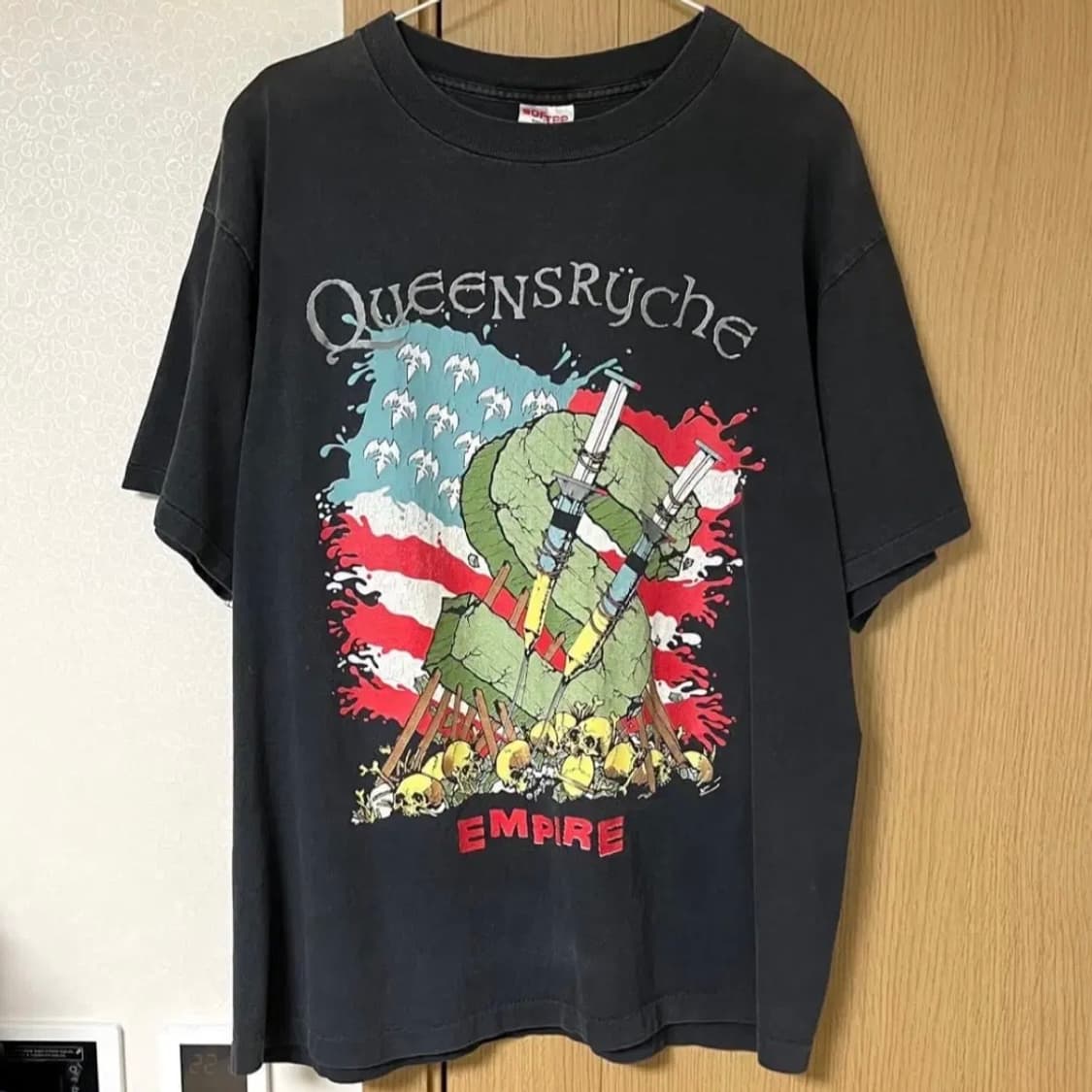 90s 빈티지 밴드티 반팔 티셔츠 / queensryche 퀸스라이크 상품이미지1