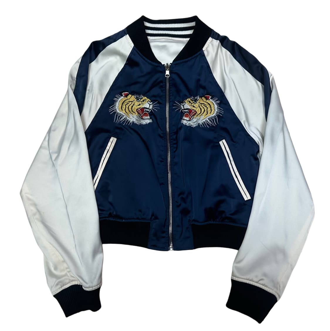 JPN Vintage 리버시블 시부야타이거스카쟌 90 상품이미지4