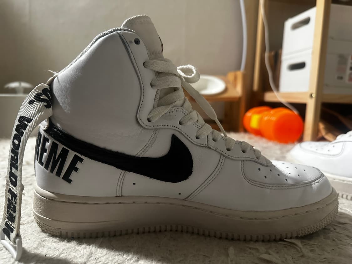 슈프림x나이키 에어포스 하이 265 상품이미지7