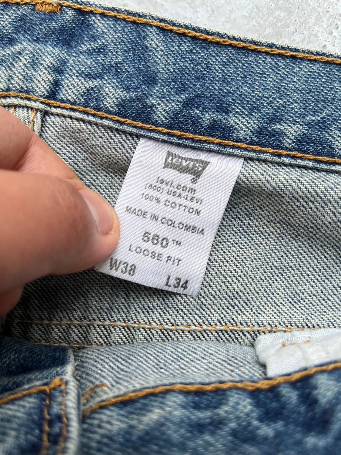 38) Levis 560 Skater Baggy Jeans 상품이미지7