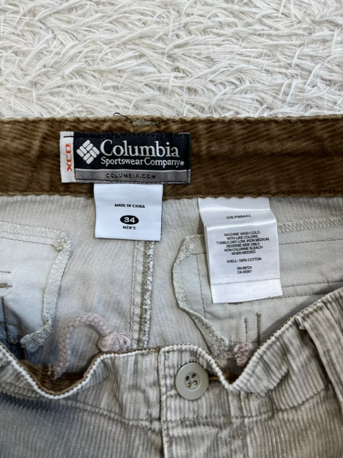 콜롬비아 코듀로이 카고 팬츠/#490 상품이미지5