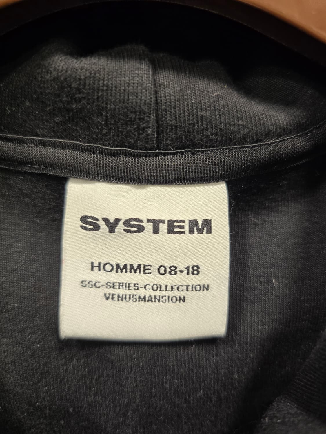 한섬 시스템옴므 + 비너스맨션 콜라보 후드티 95 상품이미지8