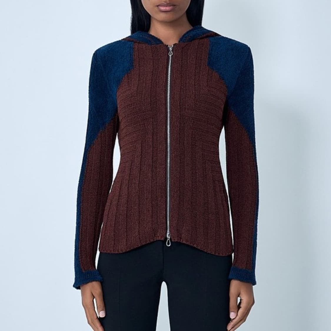 34 키코 코스타디노브 quimby 니트 후드 집 상품이미지1