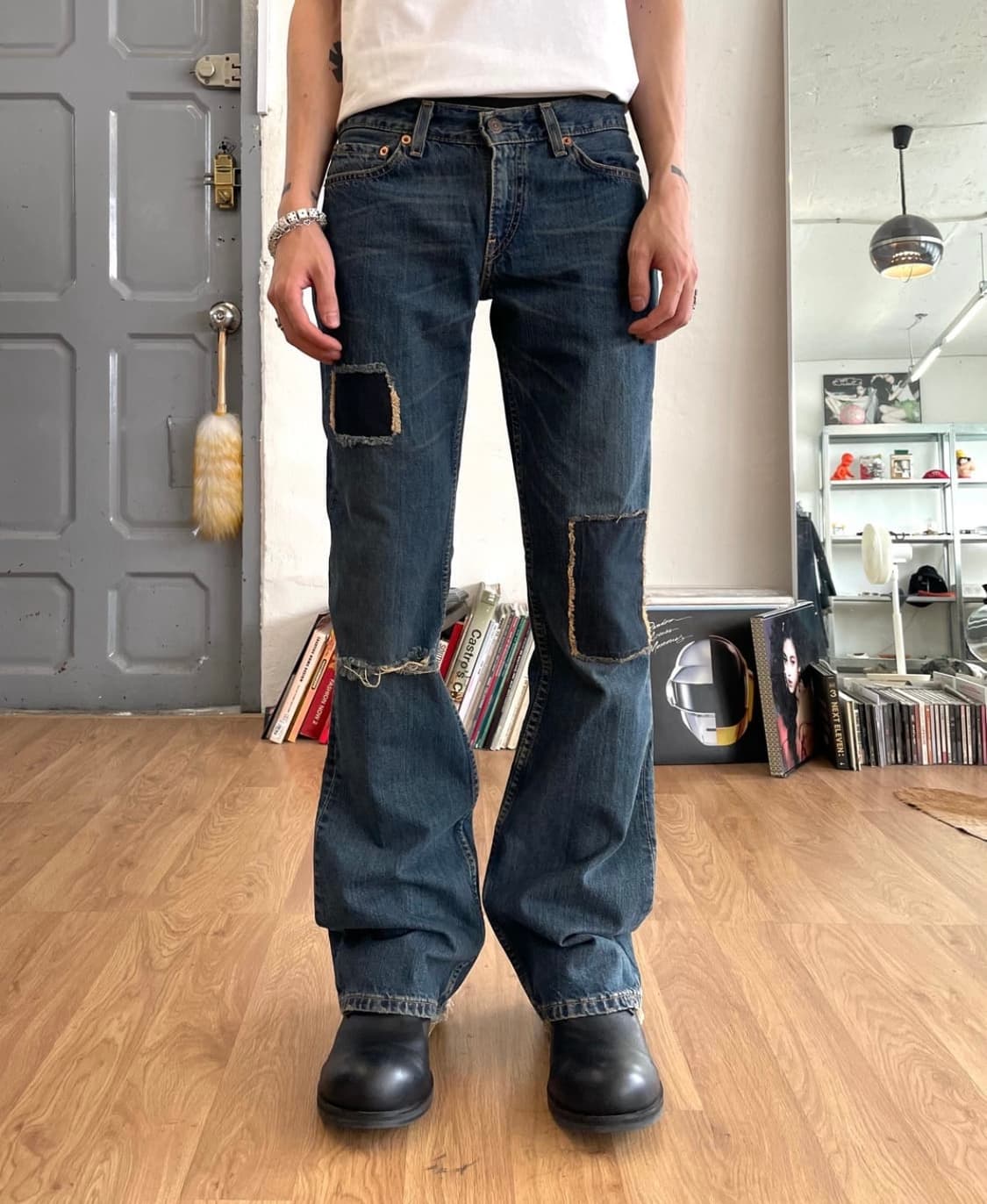[28] EU Levis 리바이스 플레어 데님 팬츠 상품이미지1